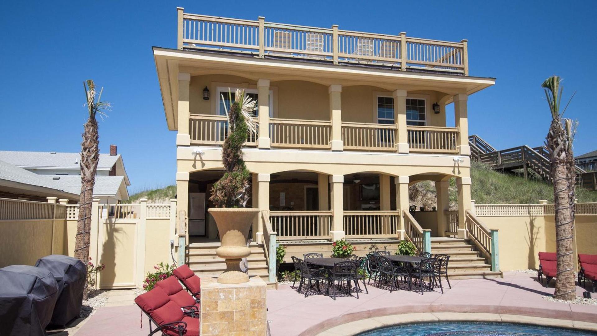 Ep204, Grande Ritz Carolina- Oceanfront, 18 Bedrooms, 18 Bathrooms Kill Devil Hills Eksteriør bilde